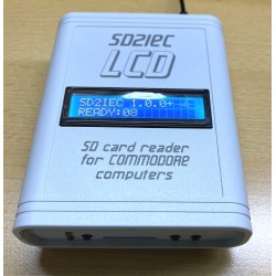 SD2IEC LCD - SD card reader...